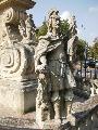 Kecskemét, Szentháromság szobor- Szent Flórián